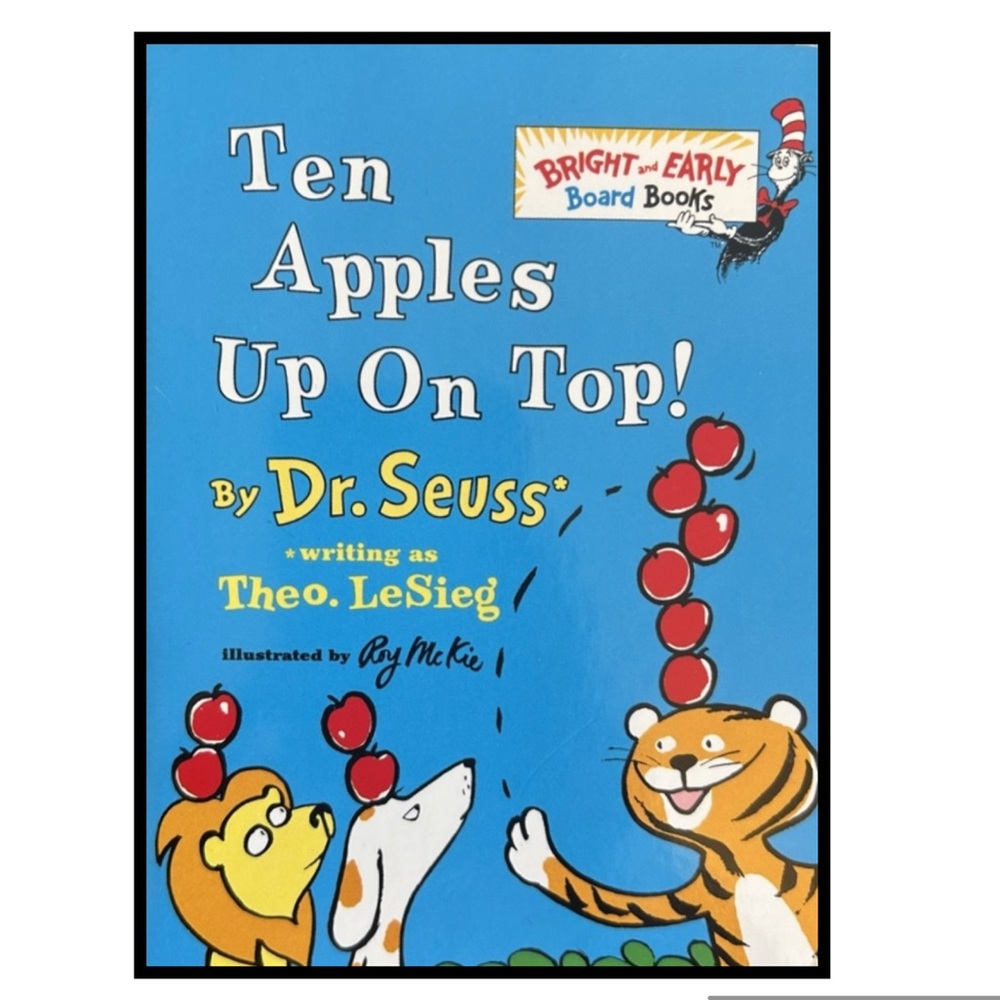 BUNDLE & SAVE🎉 Dr. Seuss Ten Apples Up On Top Board Book